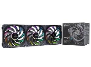 120mm Seasonic MagFlow 1225PWM ARGB 3-Fan Kit