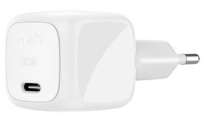Belkin USB-C Power Adapter, Weiß, USB-C, 30W