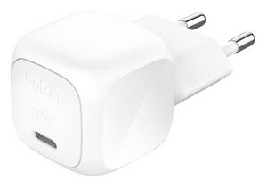 Belkin Laptop, Smartphone, Tablet  White Ac Fast Charging Indoor