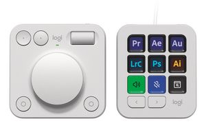 LOGITECH MX Creative Console Pale Grey