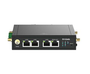D-Link 4G M2M Router, 4x Fast  Ethernet, Wi-Fi N300
