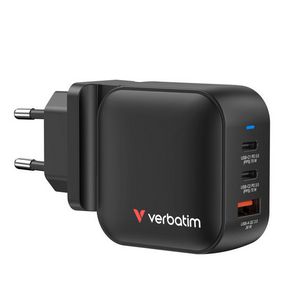 Verbatim Mini GaN Charger 70W 3 Port  US/EU/UK