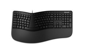 Microsoft Ergonomic Keyboard Universal  Usb Azerty Belgian Black