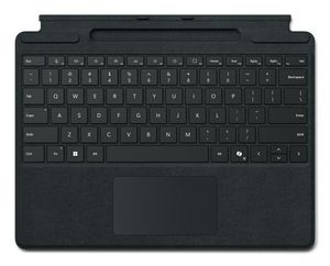 Microsoft Surface Pro Keyboard With Pen  Storage For Business Azerty  French Microsoft Cover Port Black
