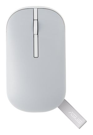 Asus Marshmallow Md100 Mouse  Office Ambidextrous Rf  Wireless + Bluetooth Optical 1600 Dpi