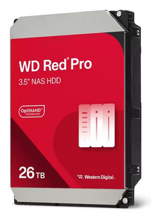 26TB Western Digital Red Pro NAS WD260KFGX 7200RPM 512MB