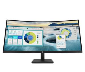 HP P34hc G4 86.4 cm (34") 3440 x  1440 pixels Quad HD LED Black  HP P34hc G4, 86.4 cm (34"), 3440 x 1440 pixels, Quad HD, LED, 5 ms, Black