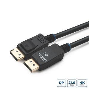 MicroConnect 4K DisplayPort 1.2 Cable 7m Displayport version 1.2,  Black supports 4K*2K@60Hz, OD: 6.0MM, CU, Gold-plated connectors