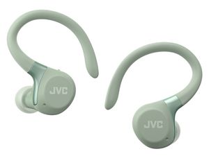 JVC ANC Sports Wireless HA-EC75T  with Hook Green