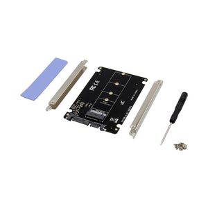 MicroConnect 2.5" SATA to M.2 B Key SSD Adapter Supports M.2 SSD  sizes: 2230, 2242, 2260, 2280