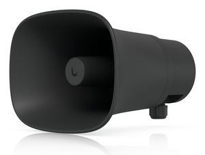 Ubiquiti All-weather PoE 120 dB horn  speaker with advanced AI  alert functionality and versatile wall, corner, and pole mounting options