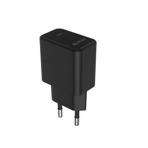 eSTUFF USB-C Charger EU PD 20W. 1 x  USB-C. Black