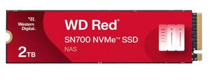 WD Red SSD SN700 NVMe 2TB M.2 2280 PCIe Gen3 8Gb/s internal drive for NAS devices POWERED BY SANDISK