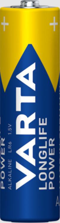 Varta Longlife Power, Cube, Retail  Box (24-Pack)