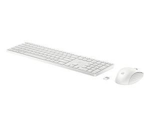 HP 655 Wireless Keyboard and  Mouse Combo, white