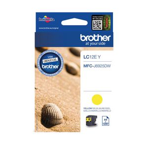 Brother LC12EY - XL Capacity - gul - o