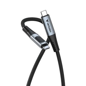 Verbatim Sync & Charge Cable USB-C To  USB-C 240W 40 GBps Display  120 Cm