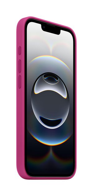 Apple Iphone 16E Silicone Case -  Fuchsia