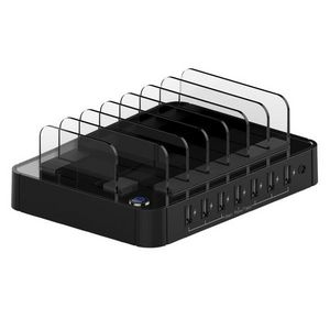 Roline USB LADESTATION, 7 USB-A  PORTE, 12W, SORT