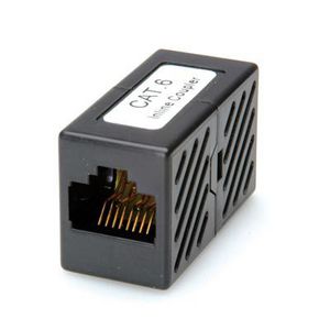 Roline RJ45 MODULAR ADAPTER, KAT6,  UTP, SORT, INLINE COUPLER