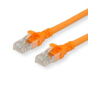 Roline PATCHKABEL KAT6A 1,0 M UTP,  LSZH, ORANGE, R, J45 U/SK?RM  HAN:HAN AWG 24