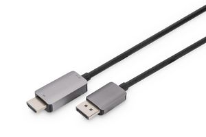 DIGITUS Adapterkabel DP->HDMI   1.8m D