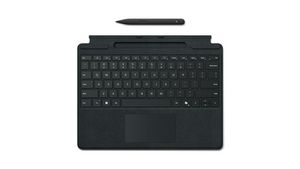 Microsoft Surface Pro Keyboard W/ Slim  Pen Qwerty English Microsoft  Cover Port Black