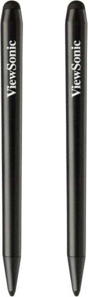 ViewSonic VB-PEN-009, (2pcs) Passive  Stylus with a dual 4mm & 9mm  tip, for ViewBoard. Incl. 3 spare nibs.