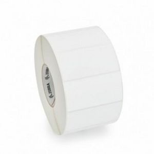 Zebra Label, Polyester, 40x60mm TT,  Z-ULTIMATE 3000T WHITE,  Coated, Permanent Adhesive, 76mm Core Thermal Transfer, Z-ULTIMATE CUSTOM