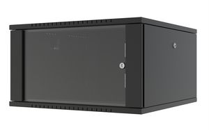 Lanview Quick Assembly Flat pack 19"  7U Rack Wall Mount W:600 x  D:600 x H:423mm - Black