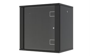 Lanview Quick Assembly Flat pack 19"  12U Rack Wall Mount W:600 x  D:450 x H:645mm - Black