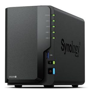 Synology Tion Ds225+ 2 Bay Nas Desktop  Intel? Celeron? J4125 2 Gb  Ddr4 Synology Dsm Black
