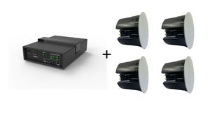 Vivolink Audiopack Subwoofer + 4 x Pro  Ceiling Speakers