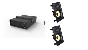 Vivolink Audiopack Subwoofer + 2 x Pro  In-Wall Speakers