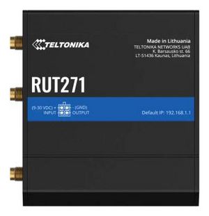 Teltonika Networks RUT271 (Global) 5G  Redcap/WiFi LTE router with  eSIM