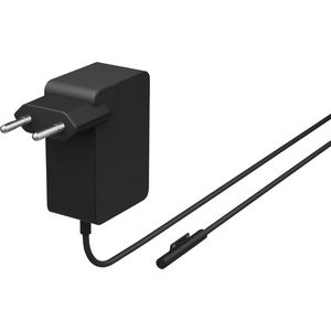 Microsoft KVG-00002 power  adapter/inverter Indoor 24 W  Black KVG-00002, Notebook, Indoor, 24 W, Microsoft, Surface Go, EU, Black