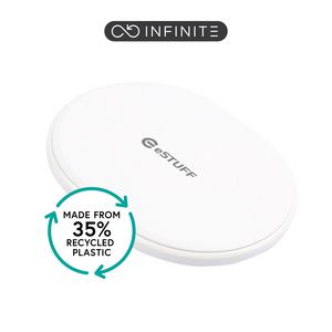 eSTUFF INFINITE (GRS) Wireless  Charger Pad 15W. White