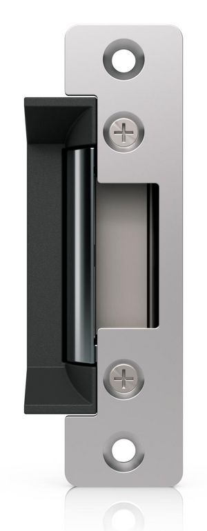 Ubiquiti Fail-safe electric strike  lock that connects to a UniFi  Access Hub.