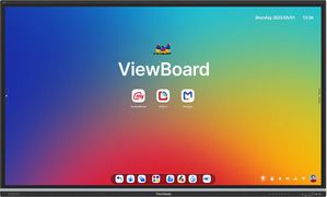 ViewSonic IFP8651-3C, 86",  (EDLA-certified), 50  Multi-Point Touch, Android 14, 9H, 4K UHD (3840x2160), 450nits, 8GB RAM/128GB