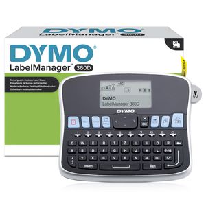 DYMO LabelManager 360D 6/9/12/19 mm D1-Bänder Qwertz