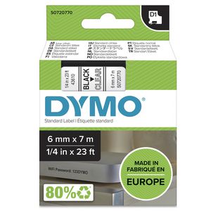 DYMO D1 - tape - skinnende - 1 kassett
