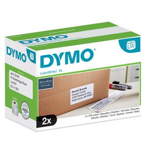 Dymo Versandetiketten auf Großvolumenrolle