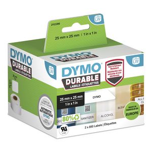 DYMO Durable Hvid Selvklæbende printer