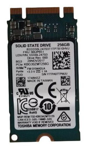 Lenovo 256GB M.2 2242 PCIe 3.0 SSD