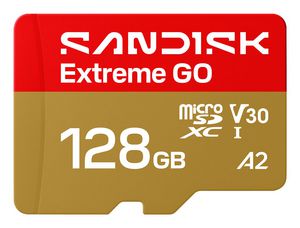 SanDisk Extreme Go microSDHC UHS-I Memory Card 128GB 240MB/s