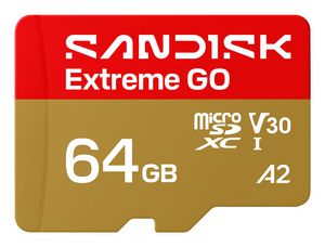 SanDisk Extreme Go microSDHC UHS-I Memory Card 64GB 170MB/s
