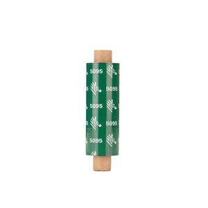 Zebra Ribbon, 5095 Resin, 84mm x 74m 12 rls/box, 12,7mm Core