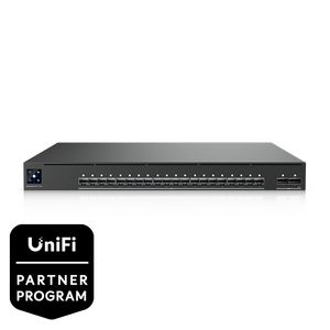 AV Switch full managed Layer3 22 Port 20x SFP+ 2x QSFP28 19 UniFi EAV-Fiber