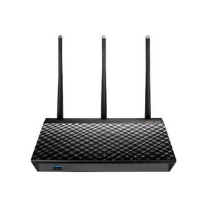 Asus Rt-Ac1900U Wireless Router  Gigabit Ethernet Dual-Band  (2.4 Ghz / 5 Ghz) Black