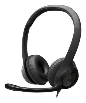 Logitech Headset USB H390, LGT-H390,  Headset, Head-band,